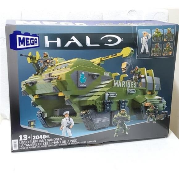 Halo UNSC Elephant Sandnest Set [Includes Master Chief, Sgt. Johnson, Lord Hood - Picture 3 of 11